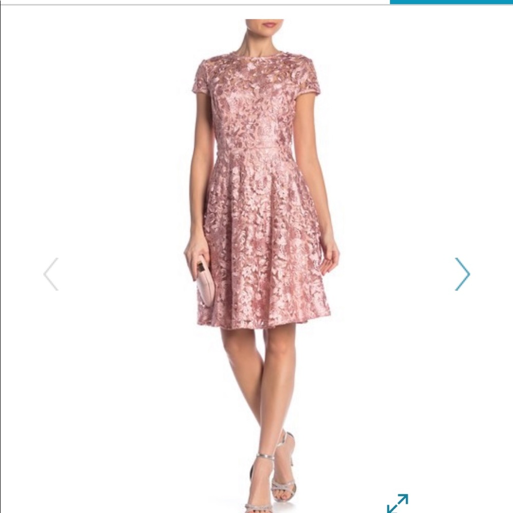 - Marina Lace Fit & Flare Dress size 10